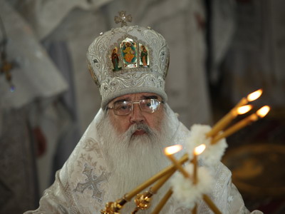 Во время богослужения Во время богослужения